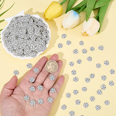Handmade Polymer Clay Cabochons CLAY-SC0002-98A-1