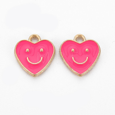 Alloy Enamel Charms ENAM-T016-12A-RS-1