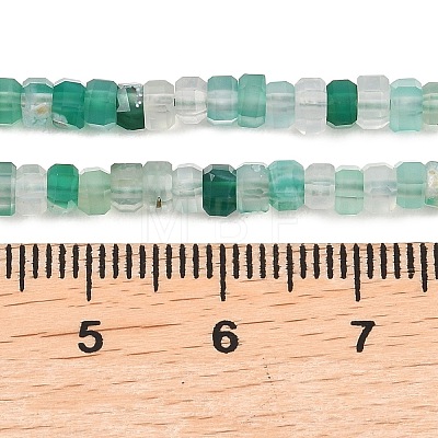 Natural Agate Beads Strands G-G345-C34-2x4mm-1