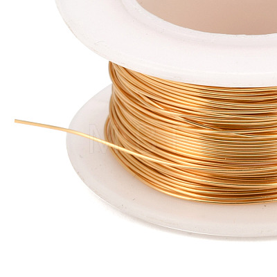 Round Copper Jewelry Wire CWIR-I002-0.6mm-G-NR-1