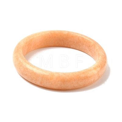 Natural Pink Aventurine Bangles BJEW-R296-04-1