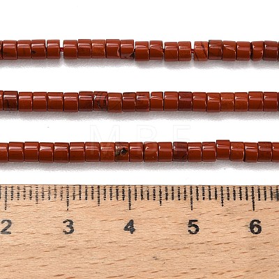 Natural Red Jasper Beads Strands G-P608-A09-01-1