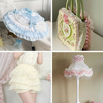 Polyester Lace Ribbon OCOR-TAC0035-25E-1