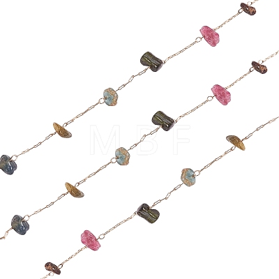 Brass Handmade Beaded Chain CHC-CJ0001-54-1