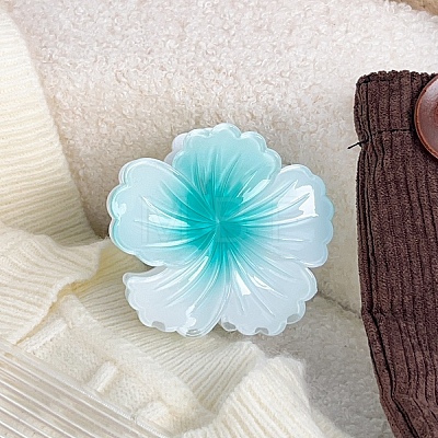 Two Tone Plastic Claw Hair Clips LS-PW-WG9B72A-01-1