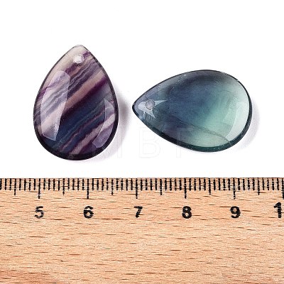 Grade A Natural Colorful Fluorite Pendants G-T138-179-1