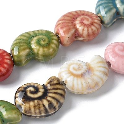 Ocean Series Handmade Porcelain Beads PORC-R002-03M-1