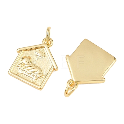 Brass Pendants KK-L275-45G-01-1