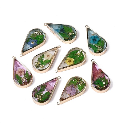Epoxy Resin Pendants KK-Q082-01KCG-1