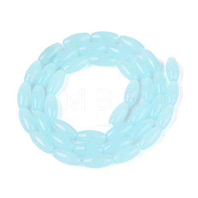 Imitation Jade Glass Beads Strands LS-GLAA-T028-15J-01-1