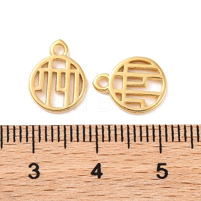 Brass Pendants KK-U024-08G-1