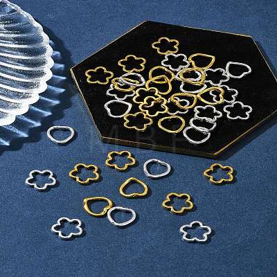 50Pcs Tibetan Style Alloy Bead Frame TIBEB-FS0001-11AG-1