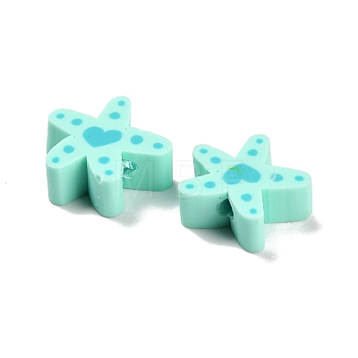 Handmade Polymer Clay Beads CLAY-I013-03-1