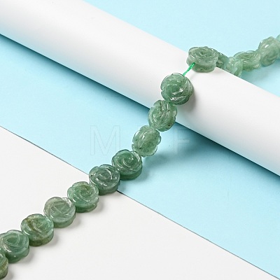 Natural Green Aventurine Beads Strands G-D475-01I-1
