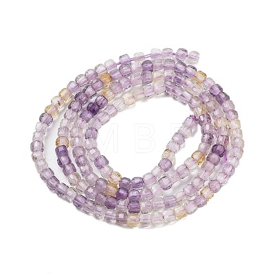 Natural Ametrine Beads Strands G-H042-B40-01-1