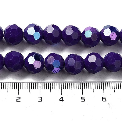 Opaque Glass Beads Strands EGLA-A035-P10mm-L09-1