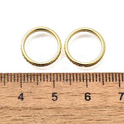 Brass Bead Frame KK-S508-40G-03-1