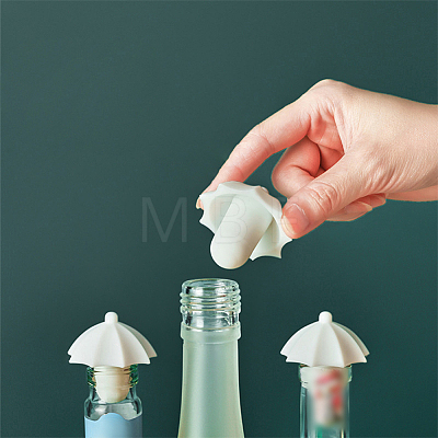 Silicone Bottle Stoppers AJEW-WH0470-97-1