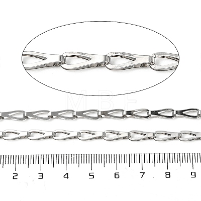 304 Stainless Steel Link Chains CHS-L029-02P-1