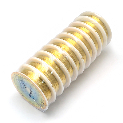 Round Copper Jewelry Wire CWIR-S002-0.4mm-M-1