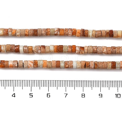 Natural Imperial Jasper Beads Strands G-Q171-A01-01F-1