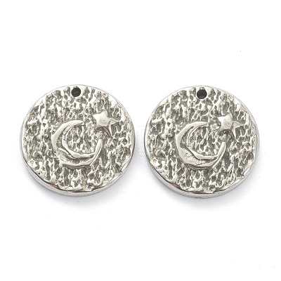 Non-Tarnish 304 Stainless Steel Charms STAS-P279-42P-1