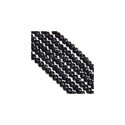 2 Strands Natural Black Tourmaline Beads Strands G-OC0005-30-1