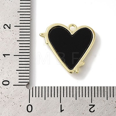 Rack Plating Alloy Pendants FIND-I039-021G-01-1