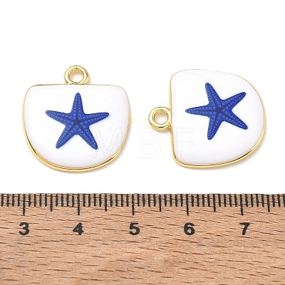 Printed Brass Pendants KK-CBAF9BC-04G-1