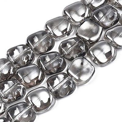 Electroplate Glass Beads Strand X-EGLA-S188-21-A01-1