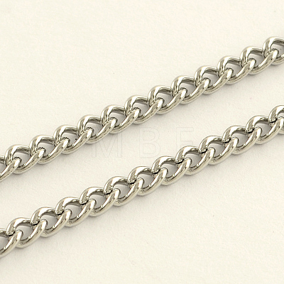 304 Stainless Steel Curb Chains CHS-Q001-21-1