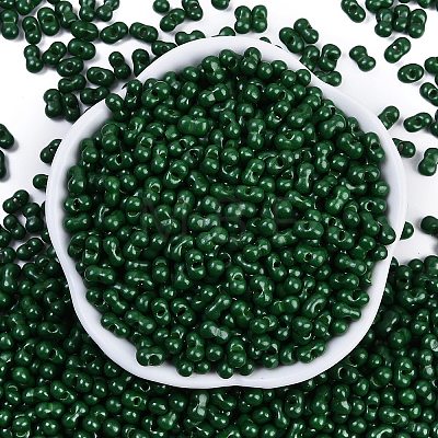 Baking Paint Glass Seed Beads SEED-K010-A23-1