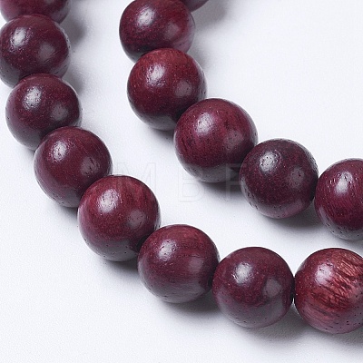 Natural Wood Beads Strands WOOD-J001-05-10mm-1