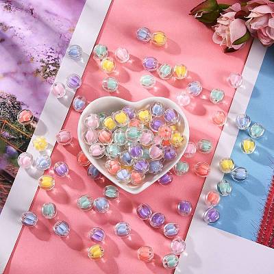 Transparent Acrylic Beads TACR-SZ0001-07-1