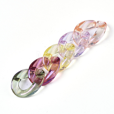 Transparent Acrylic Linking Rings X-PACR-R246-004A-1
