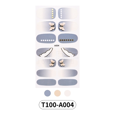 Full Wrap Gradient Nail Polish Stickers MRMJ-T100-A004-1