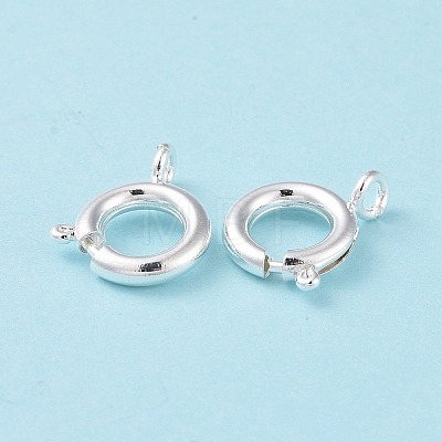 Eco-friendly Brass Spring Ring Clasps LS-KK-D082-01B-S-1