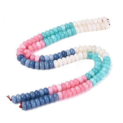 Natural White Jade Beads Strands G-Q613-01F-41-1