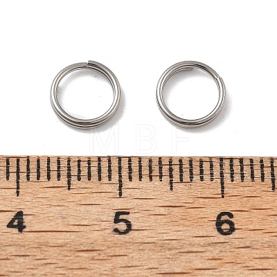 304 Stainless Steel Split Rings STAS-M118-01P-7mm-1