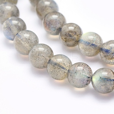 Natural Labradorite Beads Strands LS-G-O166-08-6mm-1