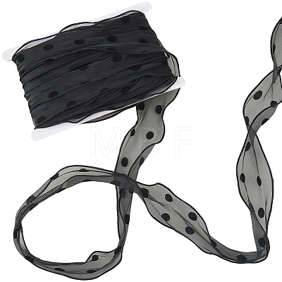 25M Polyester Organza Ribbons SRIB-CY0001-36A-1