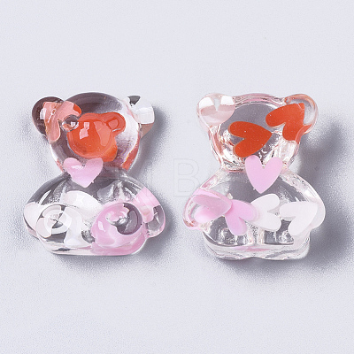 Transparent Resin Cabochons CRES-N022-63-C01-1