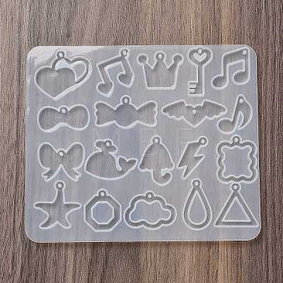 Animal Earrings Pendants DIY Silicone Mold DIY-Q033-04D-1