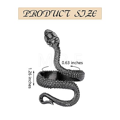 6Pcs Snake Ring Set JR926A-1