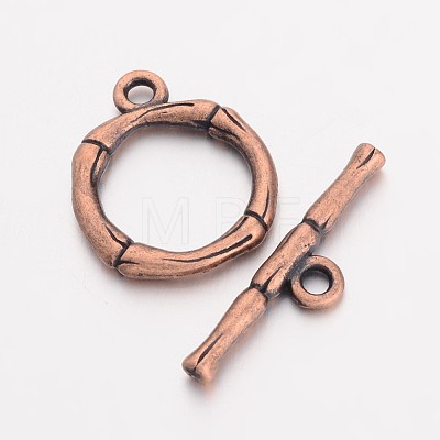 Alloy Toggle Clasps X-EA9143Y-1