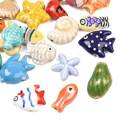 Handmade Porcelain Beads PR-CBA938E-05-1