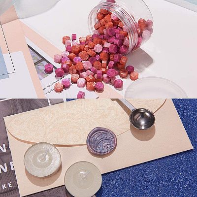 Sealing Wax Particles for Retro Seal Stamp DIY-CP0001-49D-1