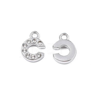 304 Stainless Steel Charms STAS-N095-137C-1