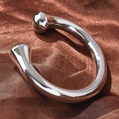 304 Stainless Steel Cuff Bangles BJEW-S161-07P-1