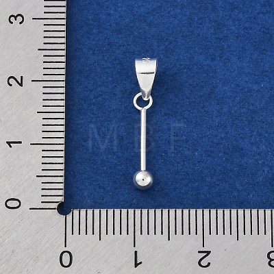 925 Sterling Silver Pendant Bails STER-D301-03S-1